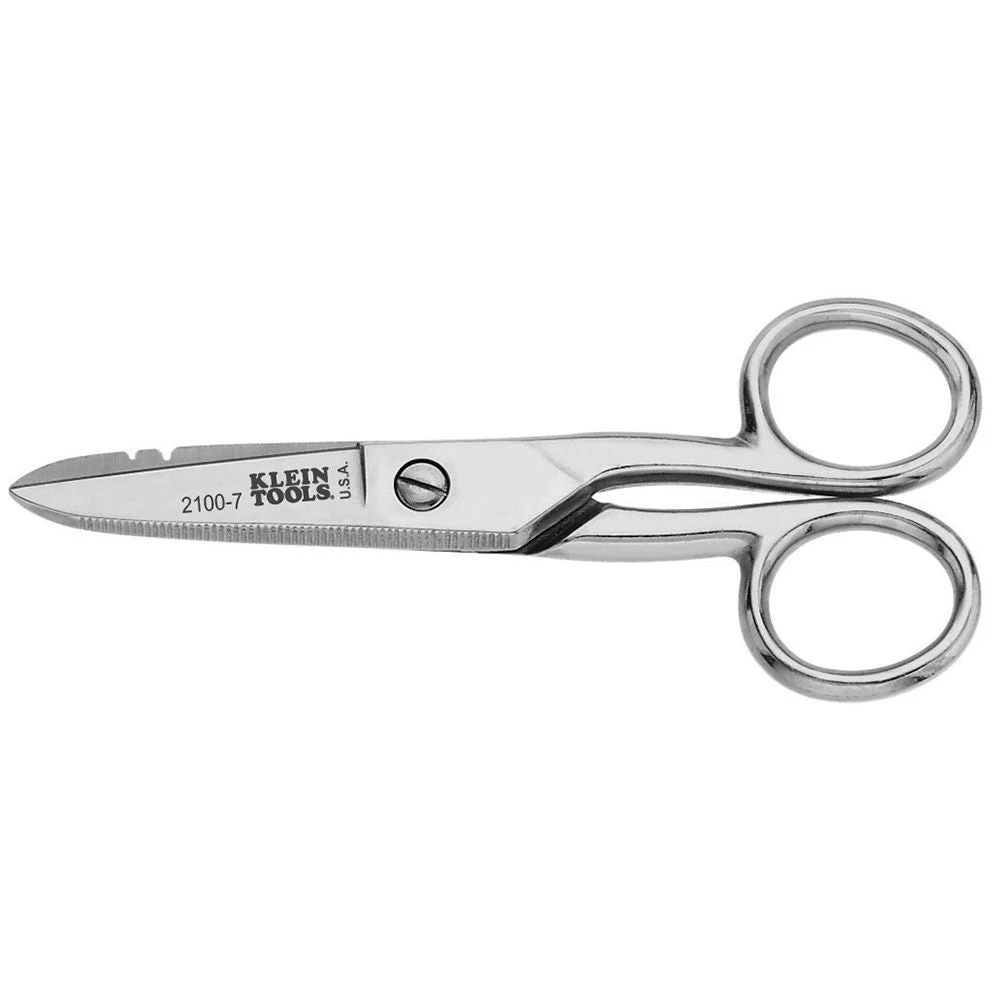 Klein 2100-7 Electrician's Scissors 1 Klein 2100-7 Electrician's Scissors