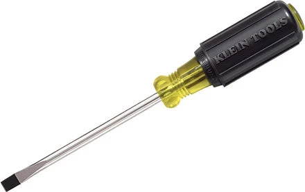Klein 605-6 Heavy-Duty Round-Shank Screwdriver 1 Klein 605-6 Heavy-Duty Round-Shank Screwdriver