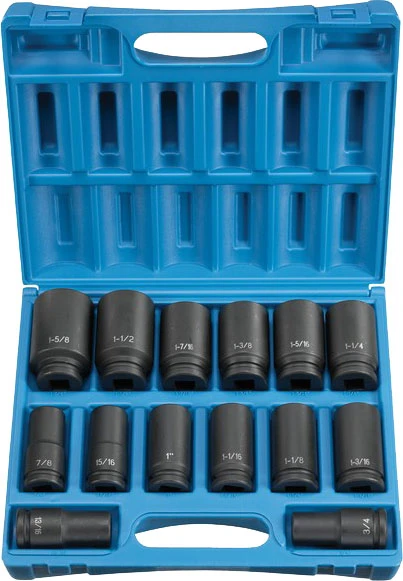 Grey Pneumatic 8038D 3/4" Impact Socket Set 1 Grey Pneumatic 8038D 3/4" Impact Socket Set