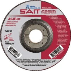 United Abrasives - Sait 20073 5" X 1/4" General Purpose Grinding Wheel