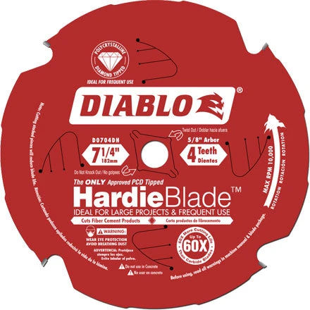 Diablo D0704DH 7-1/4" Hardie Blade 1 Diablo D0704DH 7-1/4" Hardie Blade