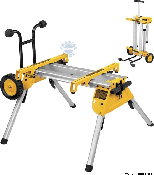 DeWalt DW7440RS Rolling Table Saw Stand 1 DeWalt DW7440RS Rolling Table Saw Stand