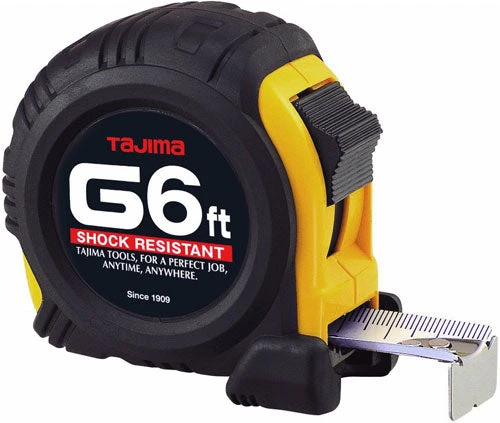 Tajima G6BW 6' G-Series Tape Measure 1 Tajima G6BW 6' G-Series Tape Measure