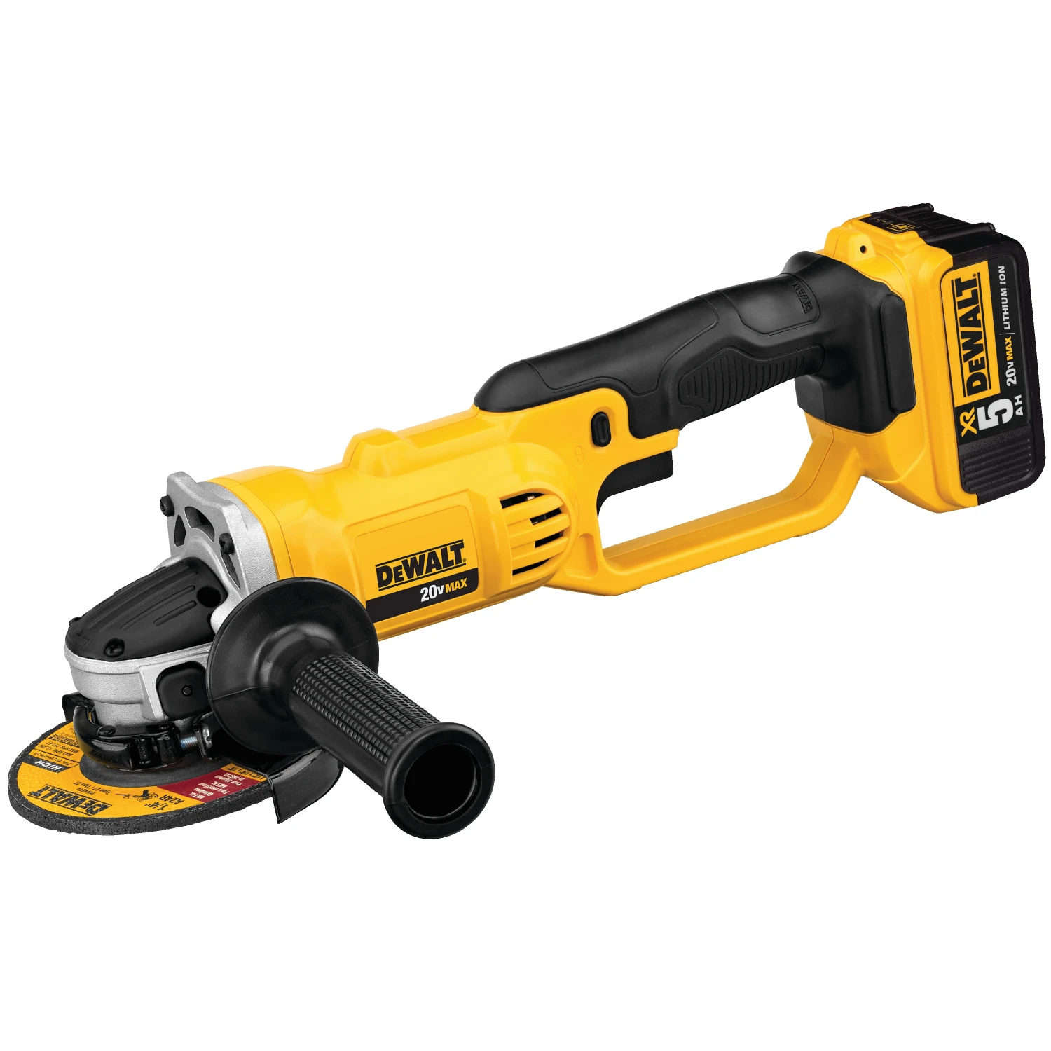 DeWalt DCG412P2 Cordless Grinder 2 DeWalt DCG412P2 Cordless Grinder - Image 2