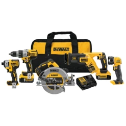 DeWalt DCK594P2 5-Tool Cordless Combo Kit