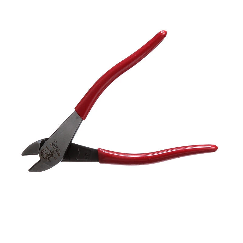 Klein D248-8 8" Angled Head, Short Jaw Diagonal Cutting Pliers 2 Klein D248-8 8" Angled Head, Short Jaw Diagonal Cutting Pliers - Image 2