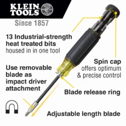 Klein 32303 14-in-1 Multi-Bit Adjustable Length Screwdriver -Tool Shop image 55ec492b b108 498d ae51 6202ce64fc21