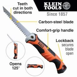 Klein 31737 Folding Jab Saw 6 Klein 31737 Folding Jab Saw -Tool Shop image 5d0b504e 71a2 4d6c 92e9 dfdcec7c7c2f