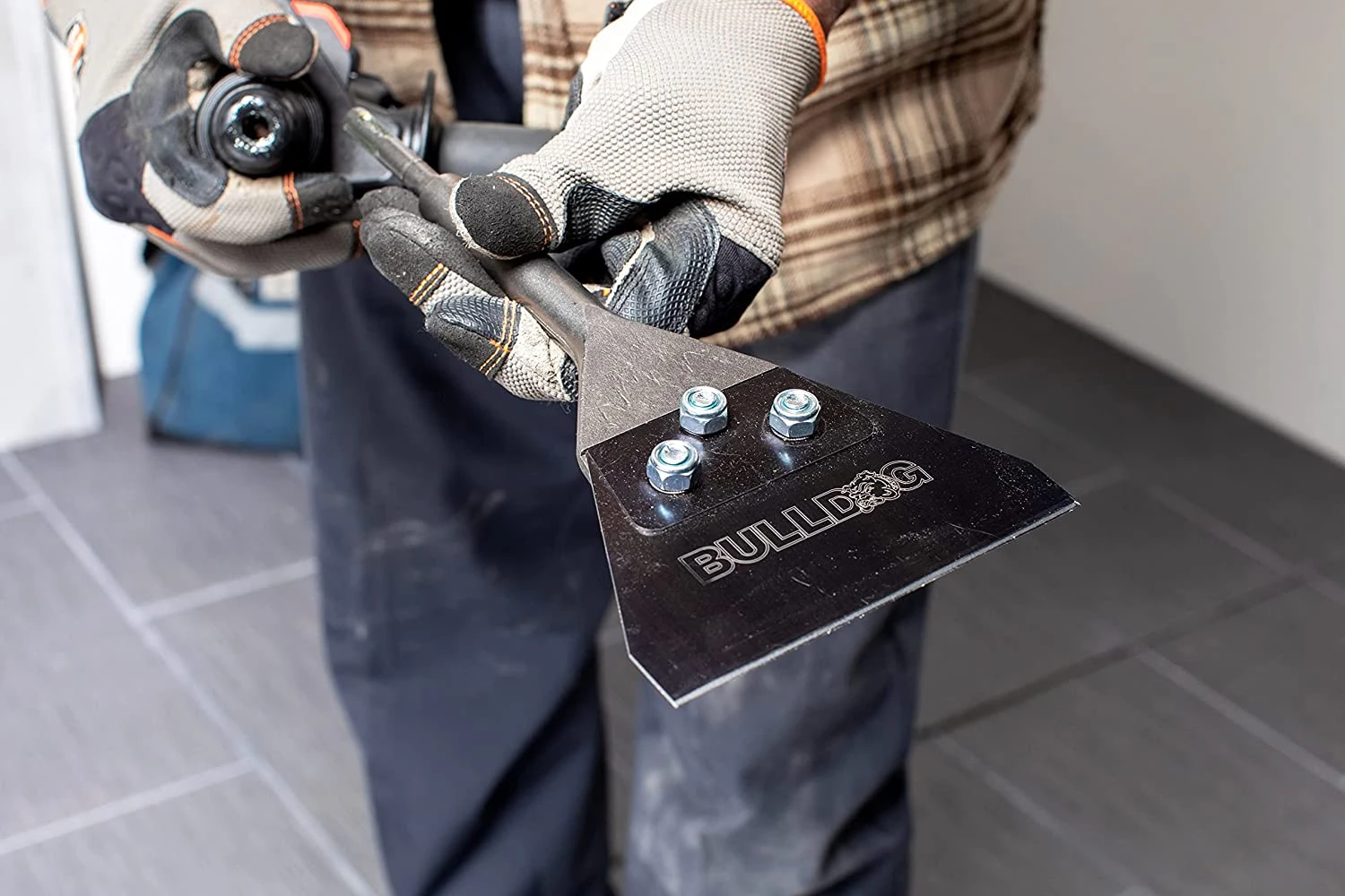 Bosch HS1418 SDS-Plus Bulldog Floor Scraper Hammer Steel 2 Bosch HS1418 SDS-Plus Bulldog Floor Scraper Hammer Steel - Image 2