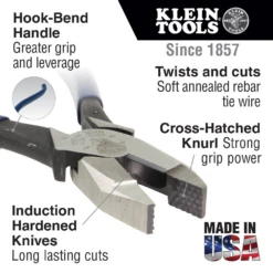 Klein D2000-7CST Heavy-Duty Cutting Ironworker's Pliers -Tool Shop image 60b71352 3726 4f71 ba65 6185e653fe48