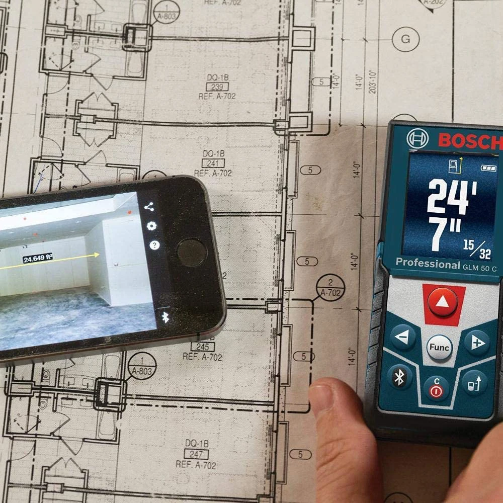 Bosch GLM50C Laser Distance Measurer Kit 4 Bosch GLM50C Laser Distance Measurer Kit - Image 4