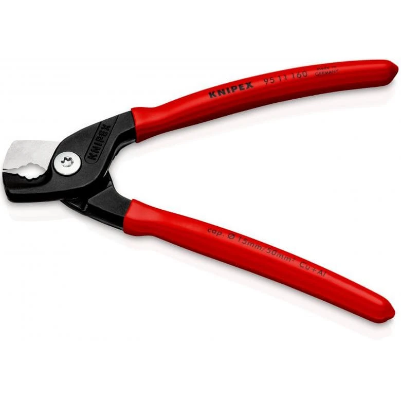 Knipex 9511160 StepCut 6-1/4" Cable Shears 2 Knipex 9511160 StepCut 6-1/4" Cable Shears - Image 2