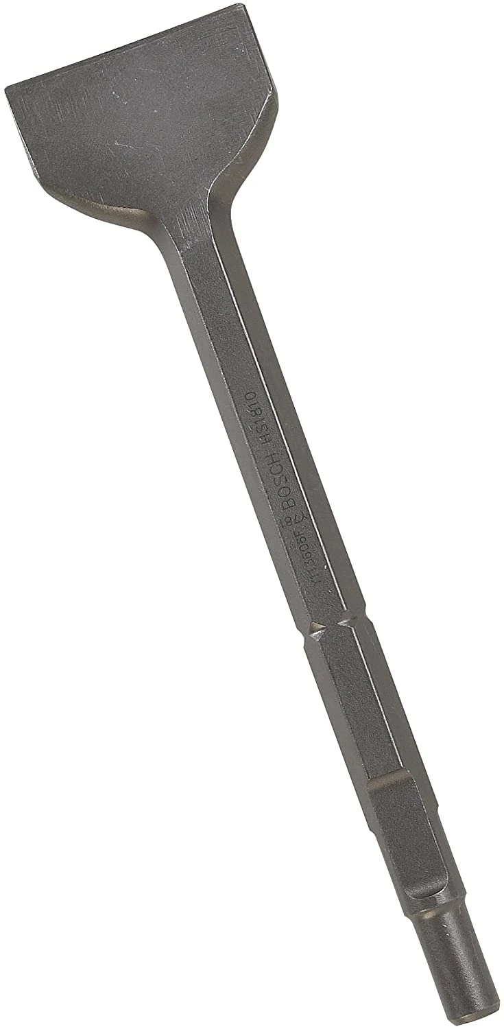 Bosch HS1810 3"x 12" Scaling Chisel Round Hex/Spline Hammer Steel 1 Bosch HS1810 3"x 12" Scaling Chisel Round Hex/Spline Hammer Steel