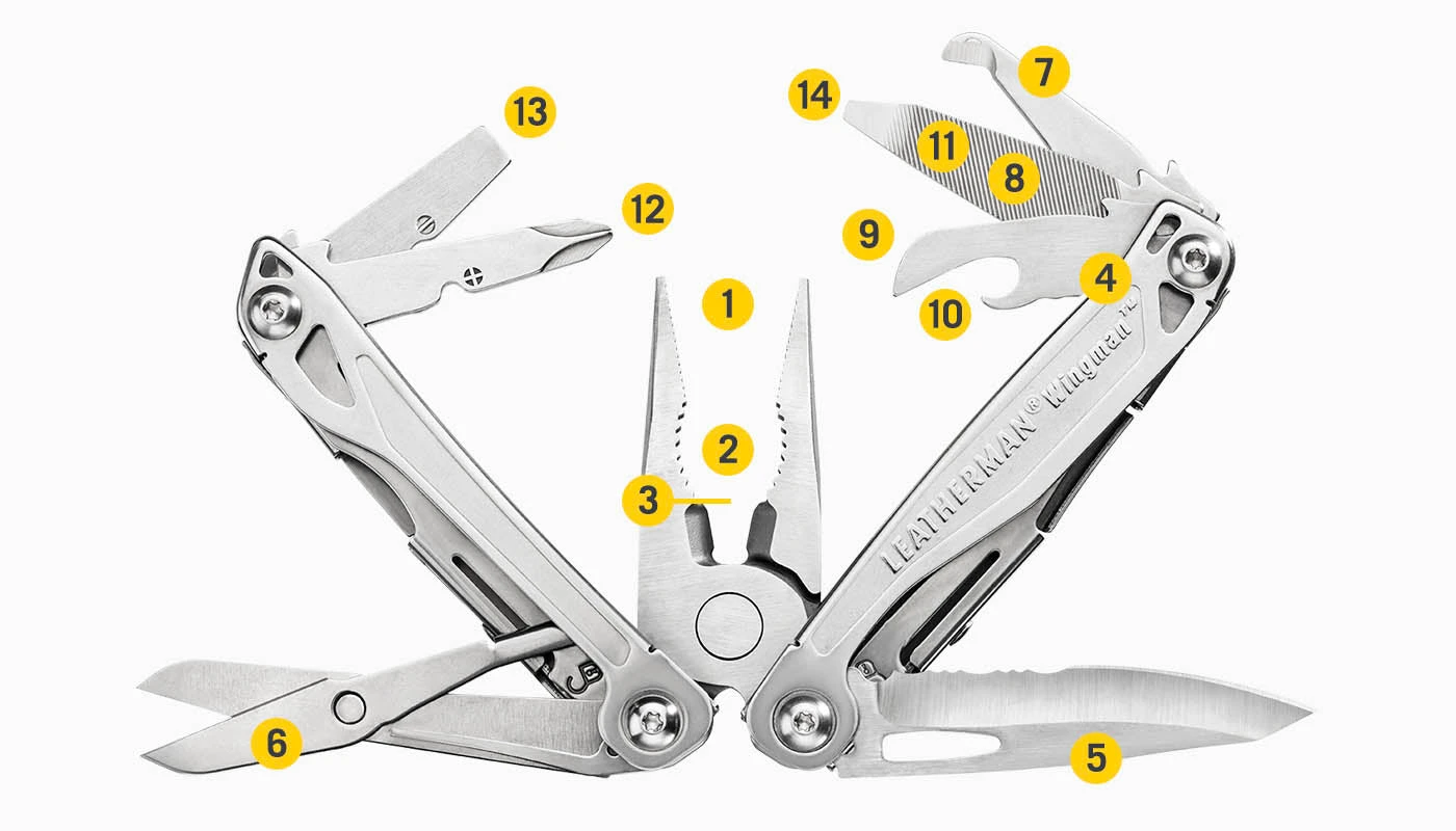Leatherman 831426 Wingman Multi-Tool 2 Leatherman 831426 Wingman Multi-Tool - Image 2