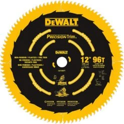 DeWalt DW7296PT 12" 96 Tooth Ultra-Smooth Crosscutting Saw Blade