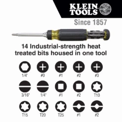 Klein 32305 15-in-1 Multi-Bit Ratcheting Screwdriver -Tool Shop image d06cf3ab 55e8 42a6 8d8a 2f4100519f47