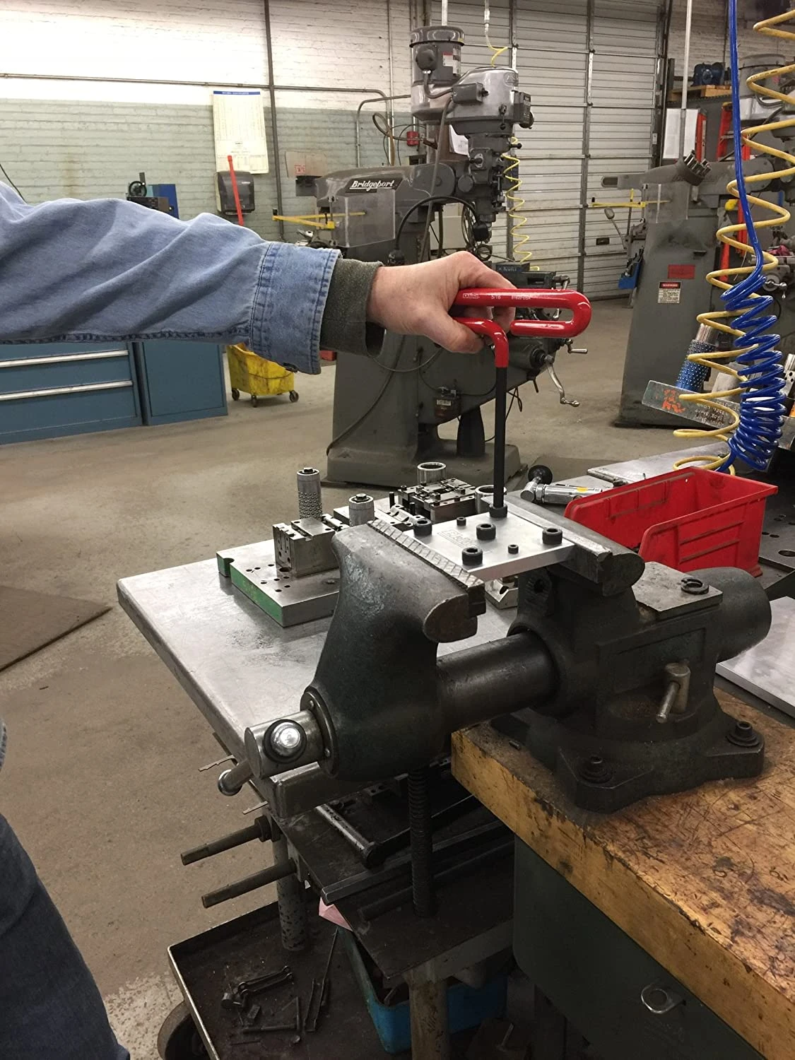 Eklind 53198 8 Pc Cushion Grip 9" SAE Hex T-Key Set 2 Eklind 53198 8 Pc Cushion Grip 9" SAE Hex T-Key Set - Image 2