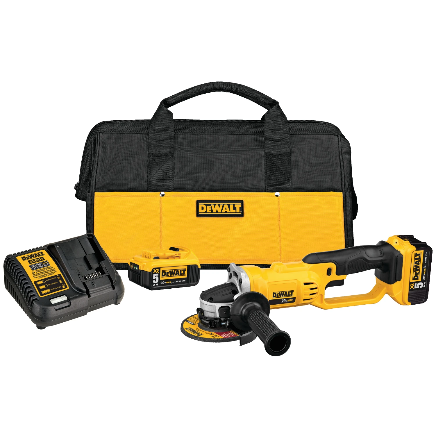 DeWalt DCG412P2 Cordless Grinder 1 DeWalt DCG412P2 Cordless Grinder