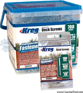 Kreg Stainless Deck Screws 1 Kreg Stainless Deck Screws
